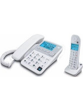 General Electric CE30554GE2 Ασύρματο Τηλέφωνο Σετ Duo Λευκό