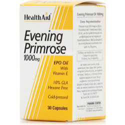 Health Aid Evening Primrose Oil Έλαιο Νυχτολούλουδου 1300mg 30 Κάψουλες