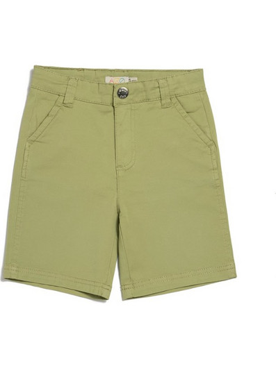 AKO Παιδική Βερμούδα Chino Χακί 3356227-01