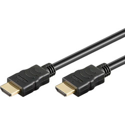 Goobay Καλώδιο HDMI 1.4 HDMI Male to HDMI Male 5m Black 51822