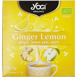 Yogi Tea Ginger, Lemon & Apple 12 Φακελάκια