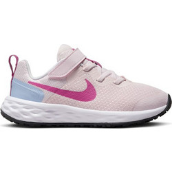 Nike Revolution 6 Παιδικά Αθλητικά Παπούτσια για Τρέξιμο Ροζ DD1095-600