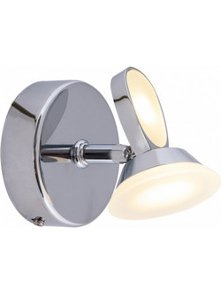 ARlight Σπότ Οροφής/Τοίχου Μέταλλο Wlc 407/1 Νίκελ LED 15X12 0304144