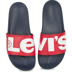 Levi's Παιδικές Παντόφλες Καλοκαιρινές για Αγόρι Κόκκινες Navy Μπλε VPOL0098S-0896
