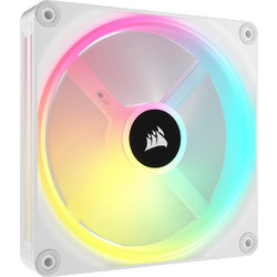 Corsair iCUE Link QX140 Case Fan 140mm RGB με Σύνδεση 3-Pin 4-Pin PWM White
