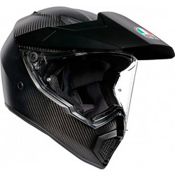 AGV AX-9 Dual Glossy Carbon Κράνος Μηχανής On / Off 1540gr