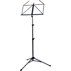Prodipe De Luxe Folding Music Stand Black Metal