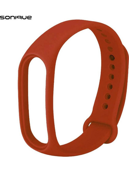 Sonique Λουράκι Σιλικόνης Red (Xiaomi Smart Band 5 / 6)