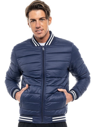 Splendid Ανδρικό Μπουφάν Bomber Navy Μπλε 47-201-003