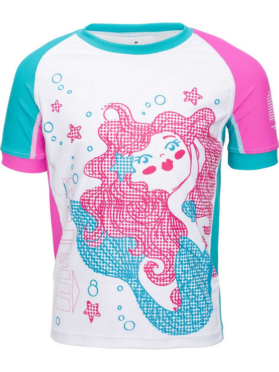MARES Παιδική Κοντομάνικη Μπλούζα RASHGUARD SHIELD PINK παιδιά