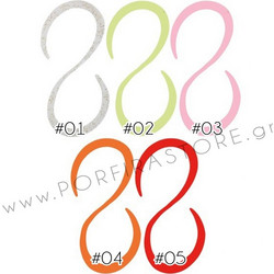 Shinka Silicone Tails Curved - Χρώμα Τεχνητού : 04 - 38.22.51.224