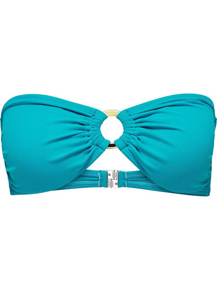 Only Bikini Top Strapless Τιρκουάζ 15314668