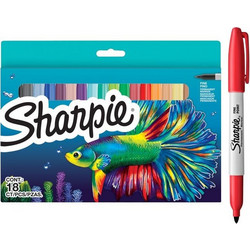 ΜΑΡΚΑΔΟΡΟΙ SHARPIE FISH MARKERS FINE 18 ΧΡΩΜΑΤΑ 2201230
