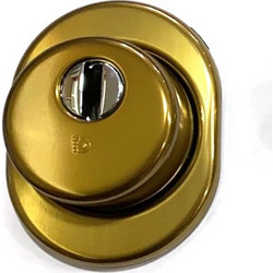 Defender Disec Sferik Rok για Κλειδαριά Ασφαλείας Θωρακισμένης Πόρτας -Μπρονζέ