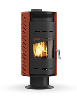Thermogatz GSA 16R Ατσάλινη Ξυλόσομπα Αερόθερμη 16kW
