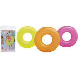 Intex Neon Frost Donut Φουσκωτή Σαμπρέλα Θαλάσσης 91cm 59262