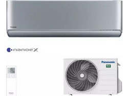 Panasonic Z Etherea CS-XZ25XKEW/CU-Z25XKE Silver Κλιματιστικό Inverter 9000 BTU A+++/A+++ με Wi-Fi