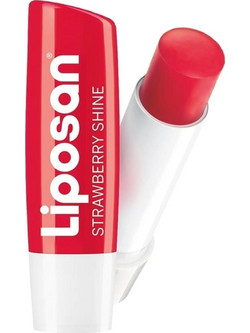 Liposan Strawberry Shine Lip Balm με Χρώμα SPF10 4.8gr