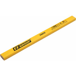F.F. Group Μολύβι Μαραγκών Οκτάγωνο Κίτρινο 176x13x7mm 39852