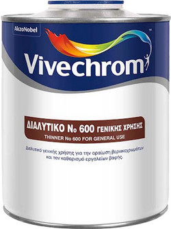 Vivechrom Διαλυτικο Νο600 Γενικής Χρήσης 4lt