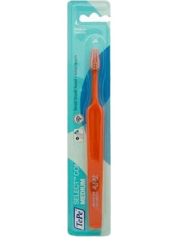 Tepe Select Compact Medium Οδοντόβουρτσα Κόκκινη