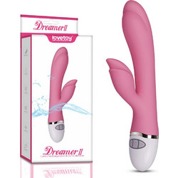 Lovetoy Dreamer II Δονητής Rabbit 20.5cm Ροζ