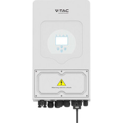 Solar Inverter Υβριδικό Μονοφασικό On-Off Grid 5KW IP65 με Οθόνη EU 11547 V-TAC