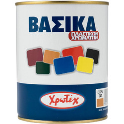 Χρωτέχ Πλαστικό Χρώμα Εσωτερικού Χώρου Κίτρινο 605 0.375lt
