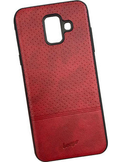 Beeyo Premium Case για Samsung A6 (2018) maroon