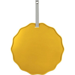 Πίνακας Σημειώσεων Funky Wave PT4166BY 51x0,6cm Bright Yellow Present Time Μέταλλο