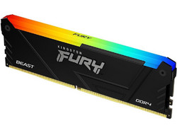 Kingston Fury Beast RGB 2023 8GB (1X8GB) DDR4 RAM 3200MHz C16 Black