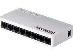 REDLINE RL-1008M Unmanaged L2 Switch με 8 Θύρες Ethernet 1Gbps