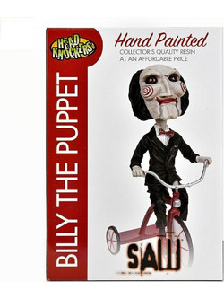 Neca Saw Billy The Puppet On Tricycle Head Knockers 20cm