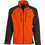Univers Ανδρική Ζακέτα Fleece με Φερμουάρ Πορτοκαλί 94316-394