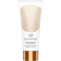 Kanebo Sensai Silky Bronze Cellular Protective Αντηλιακή Κρέμα Σώματος Αντιγηραντική SPF50 150ml