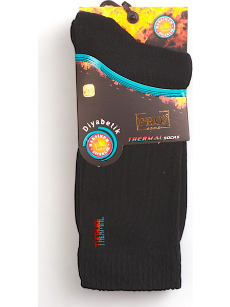 Κάλτσα ισοθερμική ανδρική Pro Insulated Thermal Socks για διαβητικούς PR19608-Μπλε