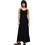 Superdry Maxi Καλοκαιρινό Καθημερινό Φόρεμα Μαύρο W8011673A-02A