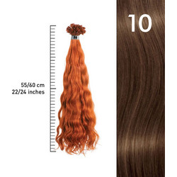 SHE by Socap Hair Extensions HEX8002M Τούφες Μαλλιών Σπαστές 10τμχ (No 10)