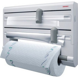 Leifheit 25703 paper towel holder Wall-mounted paper towel holder Grey, White