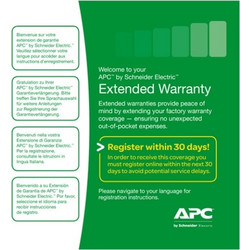 APC Extended Warranty Serviceerweiterung Zubehr (fr 3 kVA UPS) 1 Jahr Lieferung Reaktionszeit am nchsten Arbeitstag (WEXTWAR1YRSD04)