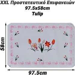 Xxl Προστατευτικό Επιφανειών 97.5x58cm Tulip