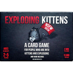 Asmodee Exploding Kittens NSFW Deck Επιτραπέζιο Παιχνίδι για 18+ Ετών για 2-5 Παίκτες