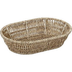 ΨΩΜΙΕΡΑ SYNTH. RATTAN ΟΒΑΛ M ΜΠΕΖ 25Χ17Χ6ΕΚ (smA)