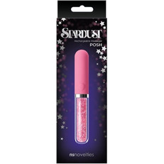 NS Novelties Stardust Posh Glass Δονητής 13cm Ροζ