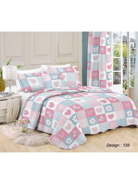 ΚΟΥΒΕΡΛΙ ΣΕΤ 3 τεμ ΕΜΠΡΙΜΕ 135 220Χ240 Micro Polyester
