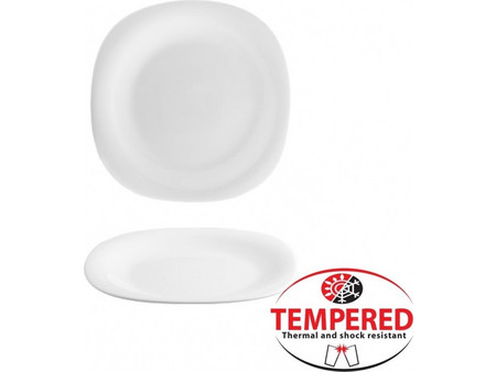 CoK Spain Πιάτα Ρηχά Οπαλίνης Tempered Boreal 20cm 24τμχ BOREAL-FP-2020