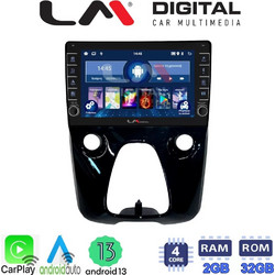 LM Digital ZG4564 Ηχοσύστημα Αυτοκινήτου με Οθόνη Αφής & GPS
