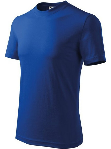 Adler Heavy U MLI11005 Ανδρικό Διαφημιστικό T-shirt Κοντομάνικο σε Μπλε Χρώμα MLI-11005