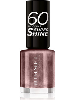 Rimmel 60 Seconds Super Shine 510 Euphoria Gloss Βερνίκι Νυχιών Μακράς Διαρκείας Quick Dry 8ml
