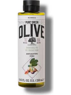Korres Pure Greek Olive Fig Αφρόλουτρο σε Gel 250ml
